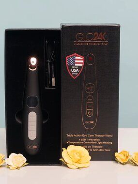 GLO24K - Triple Action Eye Care Therapy Wand